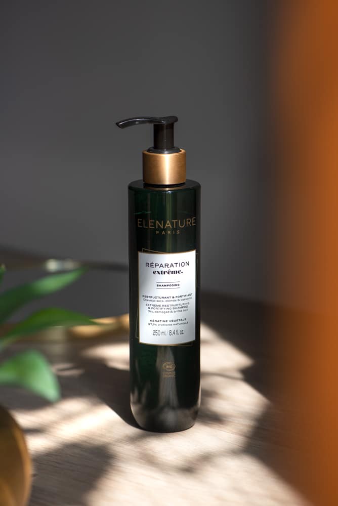 photographie produit shampoing
