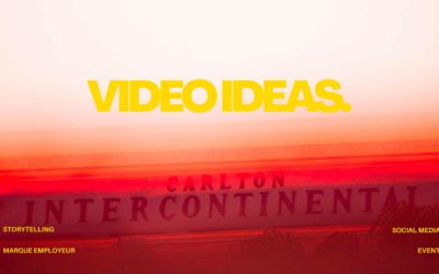 10 idées de vidéos d’entreprise originales pour se démarquer