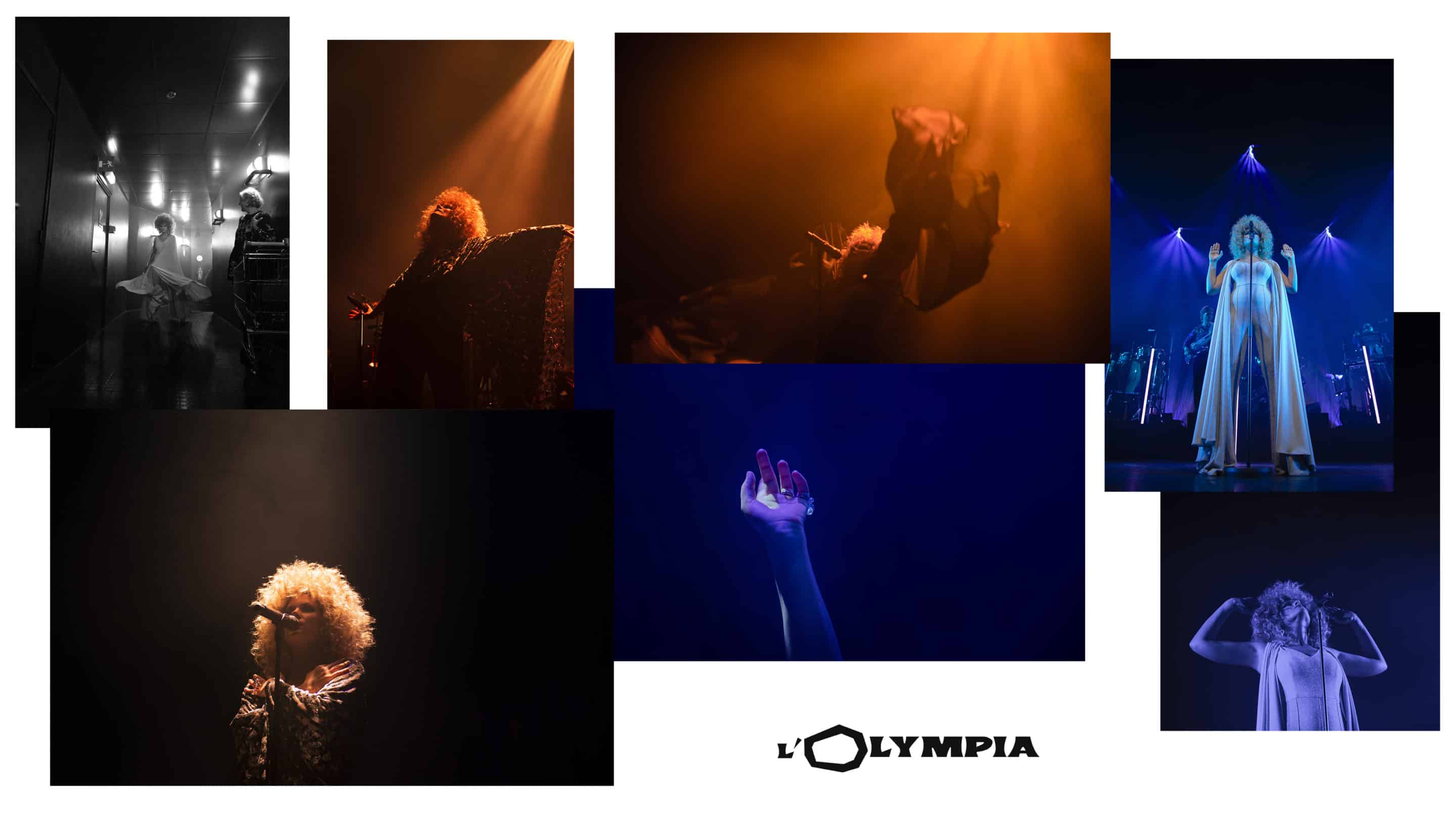 photographe événement capturant un concert à l'Olympia