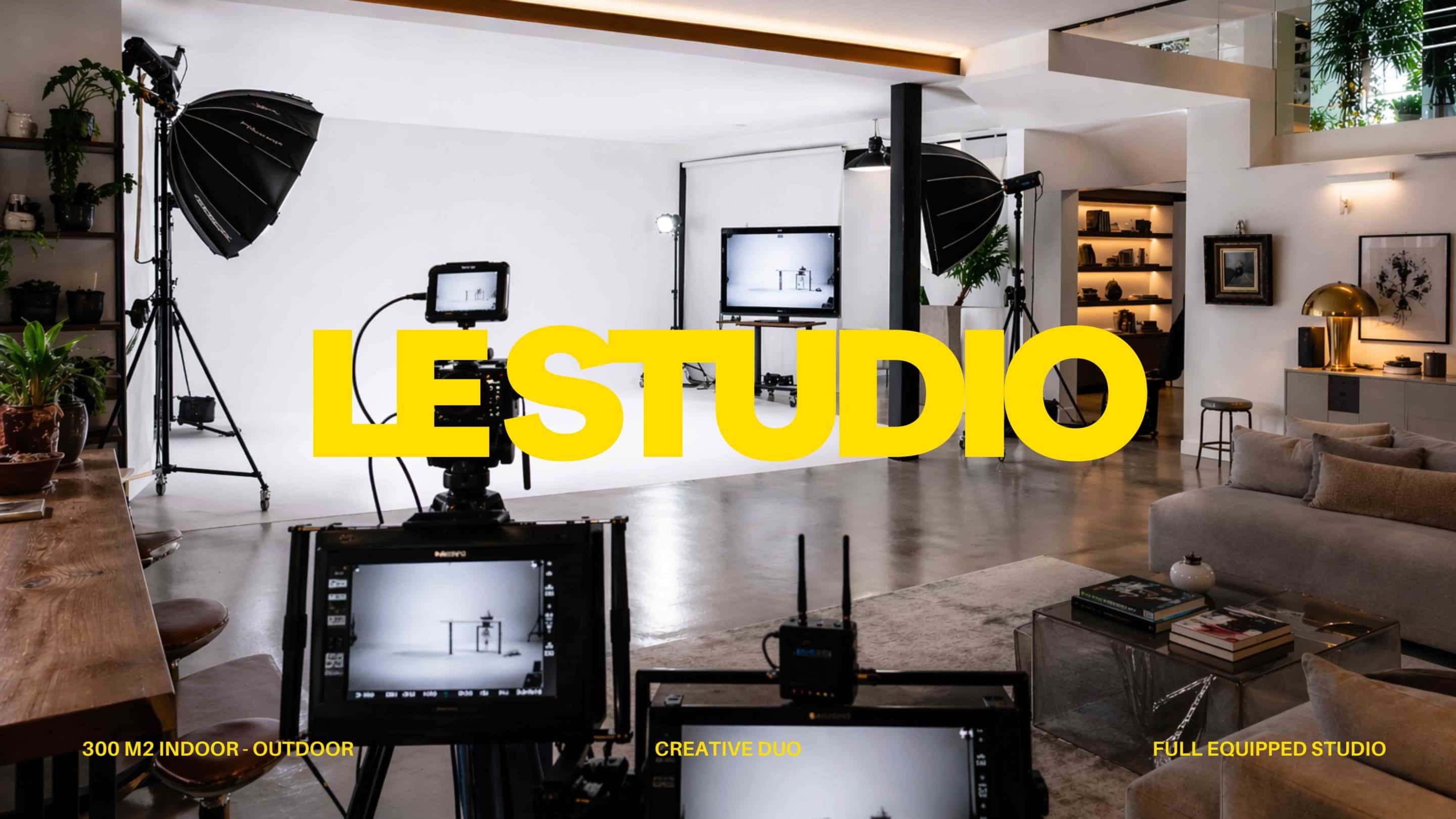 studio creatif et maison de shooting